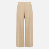 HARRIS WHARF LONDON flared bukser - almond