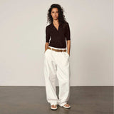 HERSKIND Kaspar Knit Cardigan - Mahogany