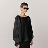 HERSKIND Candy bluse - sort