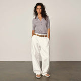 HERSKIND Kaspar Knit Cardigan - Light Grey