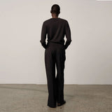HERSKIND Nuno Mid Waist bukser - Iron