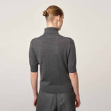 HERSKIND Perry Knit bluse - grå