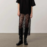 HERSKIND Risa nederdel - sort