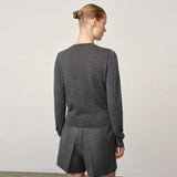 HERSKIND Roselle Cardigan - grå