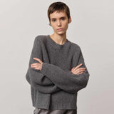HERSKIND Sabby sweater - dark grey