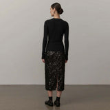 HERSKIND Camil Knit Blouse - sort