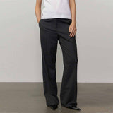 HERSKIND Ivano Low Waist Pants - Pinstripe