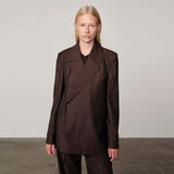 HERSKIND Lillith regular blazer - java brun