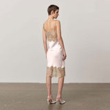 HERSKIND Linus kjole - creme