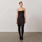 HERSKIND Linus kjole - sort