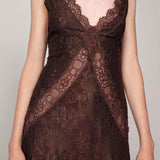 HERSKIND Soray kjole - java brun