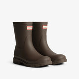 HUNTER Downpour Short gummistøvler - chocolate brun