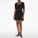 ISABEL MARANT Abril kjole - sort