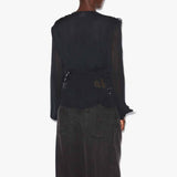 ISABEL MARANT Axeline bluse - sort