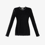 ISABEL MARANT Brany blonde bluse - Sort