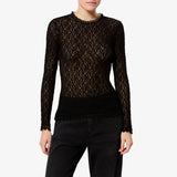 ISABEL MARANT Brany blonde bluse - Sort