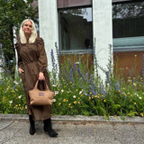 ISABEL MARANT Charissa kjole - dark khaki