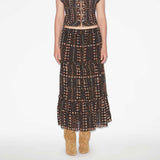 ISABEL MARANT Diya nederdel - faded black