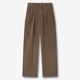 ISABEL MARANT Nadine bukser - Dark Bronze