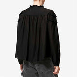 ISABEL MARANT Christa skjorte - sort