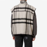 ISABEL MARANT Ginesa cardigan vest - Ecru/Sort