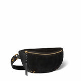 JEROME DREYFUSS Lino Banane taske - sort ruskind