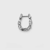 LEA HOYER Lulu hoop ørering - sølv*