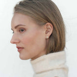 LEA HOYER Elinor ørering - guld