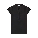 LEVETE ROOM Naja 19 hør top - sort