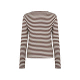 LEVETE ROOM Ika 11 bluse - Fondue Fudge Combi