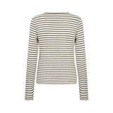 LEVETE ROOM Ika 11 bluse - Kalamata Combi