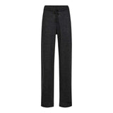 LEVETE ROOM Ismaila 4 strik bukser - mørk grå