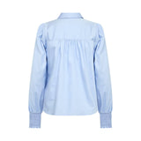 LEVETE ROOM Isla solid 117 skjorte - windsurfer blå