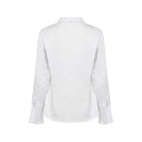 LEVETE ROOM Isla Solid 130 Skjorte - hvid