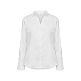 LEVETE ROOM Isla Solid 130 Skjorte - hvid