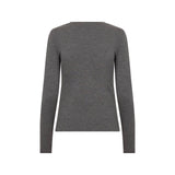 LEVETE ROOM Josephine 1 bluse - Dark Grey Melange