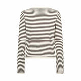 LEVETE ROOM Kirsten 3 bluse - coffee combi