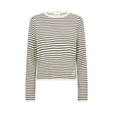 LEVETE ROOM Kirsten 3 bluse - coffee combi