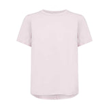 sart lyserød t-shirt med knappe detaljer fra Levete Room