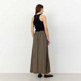 LEVETE ROOM Naja 30 hør nederdel - morel