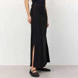 LEVETE ROOM Naja 30 hør nederdel - sort