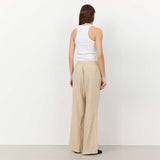 LEVETE ROOM Naja 7 hør bukser - island fossil