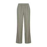 LEVETÉ ROOM Naja 7 hør bukser - dark moss