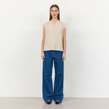 LEVETE ROOM Naja 19 hør top - island fossil