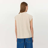 LEVETE ROOM Naja 19 hør top - island fossil