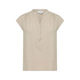 LEVETE ROOM Naja 19 hør top - island fossil