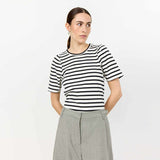 LEVETE ROOM Neddie 1 t-shirt - star white combi