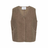 LEVETE ROOM Nissa 1 vest - walnut