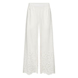 Hvide bukser med blonde kanter fra Levete Room