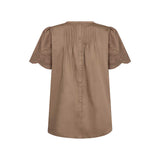 LEVETE ROOM Kowa 8 bluse - brun